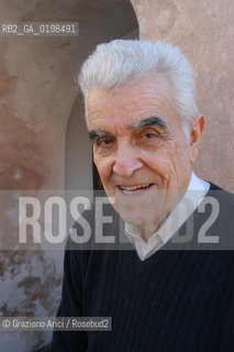 PORDENONE  LO STUDIOSO RENE GIRARD - © 20004 Graziano Arici/Rosebud2 LETTERATURA FILOSOFIA