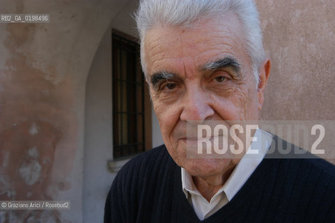 PORDENONE  LO STUDIOSO RENE GIRARD - © 20004 Graziano Arici/Rosebud2 LETTERATURA FILOSOFIA