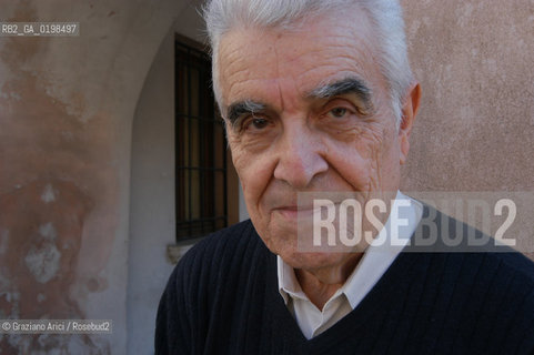 PORDENONE  LO STUDIOSO RENE GIRARD - © 20004 Graziano Arici/Rosebud2 LETTERATURA FILOSOFIA