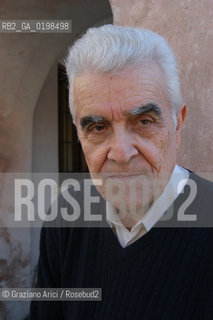 PORDENONE  LO STUDIOSO RENE GIRARD - © 20004 Graziano Arici/Rosebud2 LETTERATURA FILOSOFIA