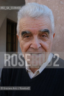 PORDENONE  LO STUDIOSO RENE GIRARD - © 20004 Graziano Arici/Rosebud2 LETTERATURA FILOSOFIA