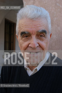 PORDENONE  LO STUDIOSO RENE GIRARD - © 20004 Graziano Arici/Rosebud2 LETTERATURA FILOSOFIA