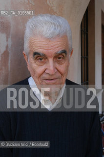 PORDENONE  LO STUDIOSO RENE GIRARD - © 20004 Graziano Arici/Rosebud2 LETTERATURA FILOSOFIA