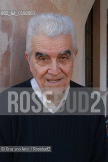 PORDENONE  LO STUDIOSO RENE GIRARD - © 20004 Graziano Arici/Rosebud2 LETTERATURA FILOSOFIA