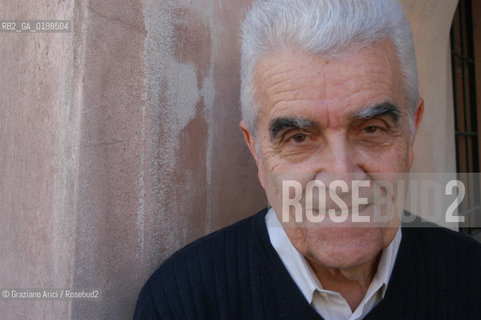 PORDENONE  LO STUDIOSO RENE GIRARD - © 20004 Graziano Arici/Rosebud2 LETTERATURA FILOSOFIA