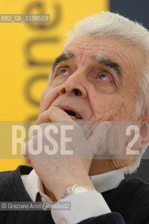 PORDENONE  LO STUDIOSO RENE GIRARD - © 20004 Graziano Arici/Rosebud2 LETTERATURA FILOSOFIA