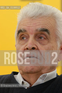 PORDENONE  LO STUDIOSO RENE GIRARD - © 20004 Graziano Arici/Rosebud2 LETTERATURA FILOSOFIA