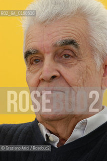 PORDENONE  LO STUDIOSO RENE GIRARD - © 20004 Graziano Arici/Rosebud2 LETTERATURA FILOSOFIA