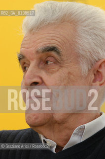 PORDENONE  LO STUDIOSO RENE GIRARD - © 20004 Graziano Arici/Rosebud2 LETTERATURA FILOSOFIA