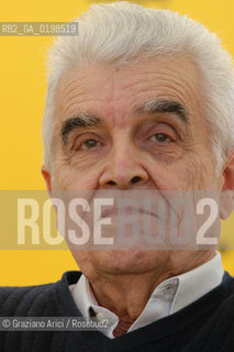 PORDENONE  LO STUDIOSO RENE GIRARD - © 20004 Graziano Arici/Rosebud2 LETTERATURA FILOSOFIA