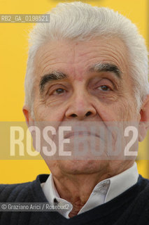 PORDENONE  LO STUDIOSO RENE GIRARD - © 20004 Graziano Arici/Rosebud2 LETTERATURA FILOSOFIA