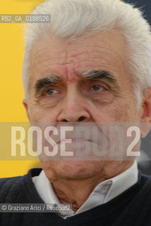 PORDENONE  LO STUDIOSO RENE GIRARD - © 20004 Graziano Arici/Rosebud2 LETTERATURA FILOSOFIA