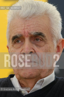 PORDENONE  LO STUDIOSO RENE GIRARD - © 20004 Graziano Arici/Rosebud2 LETTERATURA FILOSOFIA