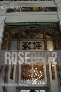 ( SPAGNA - SPAIN)    NAVARRA PAMPLONA - IRUNA. : THE CAFE IRUNA IN PLAZA DEL CASTILLO  © 2004 Graziano Arici/Rosebud2 / GEO HEMINGWAY