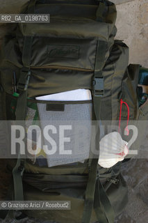 ( SPAGNA - SPAIN)    NAVARRA : PUENTE LA REINA: A  TOWN ON THE WAY TO SANTIAGO DE COMPOSTELA  - PILGRIM  © 2004 Graziano Arici/Rosebud2 / GEO PELLEGRINAGGIO CAMINO CONCHIGLIA.