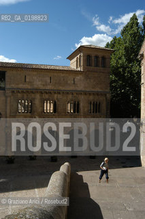 ( SPAGNA - SPAIN)    NAVARRA : ESTELLA : A  TOWN ON THE WAY TO SANTIAGO DE COMPOSTELA  PALACIO DE LOS REYES DE NAVARRA -  © 2004 Graziano Arici/Rosebud2 / GEO PELLEGRINAGGIO CAMINO