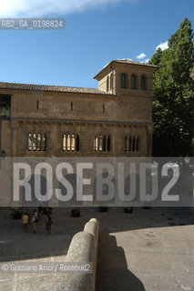 ( SPAGNA - SPAIN)    NAVARRA : ESTELLA : A  TOWN ON THE WAY TO SANTIAGO DE COMPOSTELA  PALACIO DE LOS REYES DE NAVARRA -  © 2004 Graziano Arici/Rosebud2 / GEO PELLEGRINAGGIO CAMINO