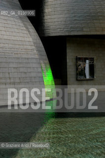 ( SPAGNA - SPAIN) BASQUE LAND VIZCAIA PAESI BASCHI : BILBAO : THE GUGGENHEIM MUSEUM DI FRANK GEHRY-  © 2004 Graziano Arici/Rosebud2 / GEO MUSEO ARCHITETTURA CONTEMPORANEA METALLO