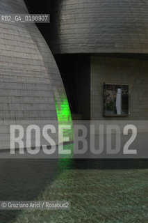 ( SPAGNA - SPAIN) BASQUE LAND VIZCAIA PAESI BASCHI : BILBAO : THE GUGGENHEIM MUSEUM DI FRANK GEHRY-  © 2004 Graziano Arici/Rosebud2 / GEO MUSEO ARCHITETTURA CONTEMPORANEA METALLO