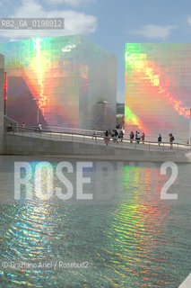 ( SPAGNA - SPAIN) BASQUE LAND VIZCAIA PAESI BASCHI : BILBAO : THE GUGGENHEIM MUSEUM DI FRANK GEHRY-  © 2004 Graziano Arici/Rosebud2 / GEO MUSEO ARCHITETTURA CONTEMPORANEA METALLO