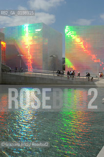 ( SPAGNA - SPAIN) BASQUE LAND VIZCAIA PAESI BASCHI : BILBAO : THE GUGGENHEIM MUSEUM DI FRANK GEHRY-  © 2004 Graziano Arici/Rosebud2 / GEO MUSEO ARCHITETTURA CONTEMPORANEA METALLO