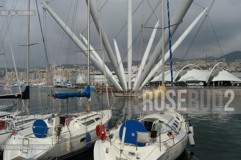 GENOVA IL PORTO VECCHIO PROGETTO DELLARCHITETTO RENZO PIANO © 2004 Graziano Arici/Rosebud2 ARCHITETTURA CONTEMPORANEA
