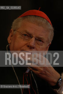 VENEZIA 10 APRILE 2005 - BASILICA DI S.MARCO : ASSEMBLEA ECCLESIALE DELLA DIOCESI DI VENEZIA PRESIEDUTA DAL PATRIARCA DI VENEZIA CARDINALE ANGELO SCOLA ©Graziano Arici/Rosebud2