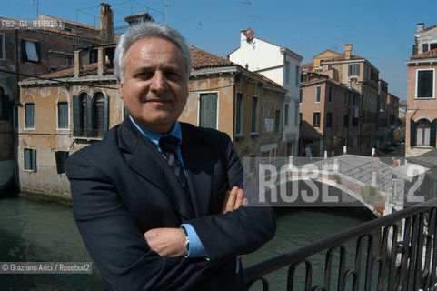 VENEZIA 18/04/05 - IL RETTORE DELLUNIVERISTA CA FOSCARI DI VENEZIA PIER FRANCESCO GHETTI ©Graziano Arici/Rosebud2