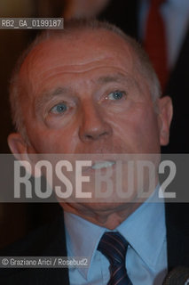 VENICE MAY, 13 2005: THE FRENCH BUSINESSMAN AND ART COLLECTOR FRANCOIS PINAULT,   BUYER OF PALAZZO GRASSI IN VENICE ©Graziano Arici/Rosebud2 FINANZA ARTE