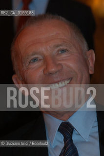 VENICE MAY, 13 2005: THE FRENCH BUSINESSMAN AND ART COLLECTOR FRANCOIS PINAULT,   BUYER OF PALAZZO GRASSI IN VENICE ©Graziano Arici/Rosebud2 FINANZA ARTE