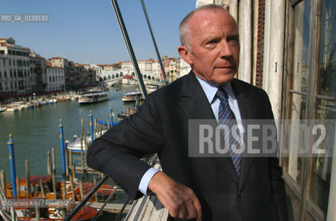 VENICE MAY, 13 2005: THE FRENCH BUSINESSMAN AND ART COLLECTOR FRANCOIS PINAULT,   BUYER OF PALAZZO GRASSI IN VENICE ©Graziano Arici/Rosebud2 FINANZA ARTE
