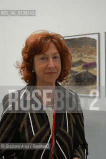 VENEZIA8/06/05 - 51 ESPOSIZIONE INTERNAZIONALE DARTE -UNA DELLE DUE CURATRICI DELLA BIENNALE MARIA DE CORRAL ©Graziano Arici/Rosebud2