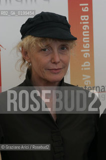 31_08_05 - 62 VENICE FILM FESTIVAL - THE JURY OF THE FILM FESTIVAL - CLAIRE DENIS.©Graziano Arici/Rosebud2