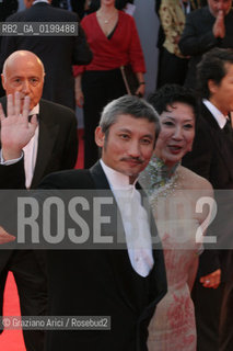 31_08_05 - 62 VENICE FILM FESTIVAL - FILM SEVEN SWORDS - THE DIRECTOR TSUI HARK. - OPENING GALA - .©Graziano Arici/Rosebud2