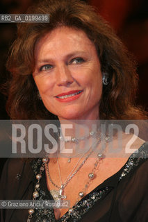 31_08_05 - 62 VENICE FILM FESTIVAL - FILM THE FINE ART OF LOVE - THE ACTRESS JAQUELINE BISSET.©Graziano Arici/Rosebud2