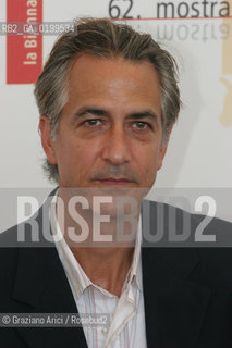 01_09_05 - 62 VENICE FILM FESTIVAL - FILM GOOD NIGHT, AND GOOD LUCK - THE ACTOR DAVID STRATHAIRN.©Graziano Arici/Rosebud2
