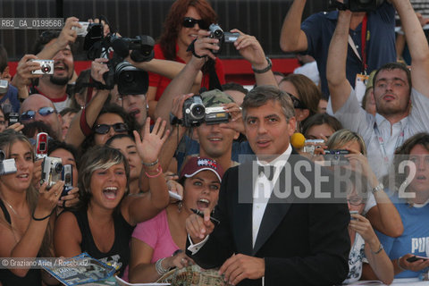 01_09_05 - 62 VENICE FILM FESTIVAL - FILM GOOD NIGHT, AND GOOD LUCK - PREMIERE/REDCARPET - THE DIRECTOR GEORGE CLOONEY .@Graziano Arici/Rosebud2