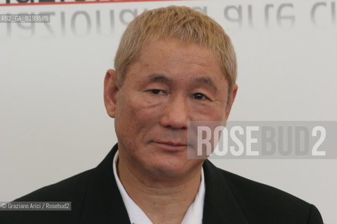 01_09_05 - 62 VENICE FILM FESTIVAL - FILM TAKESHIS - THE DIRECTOR TAKESHI KITANO.©Graziano Arici/Rosebud2