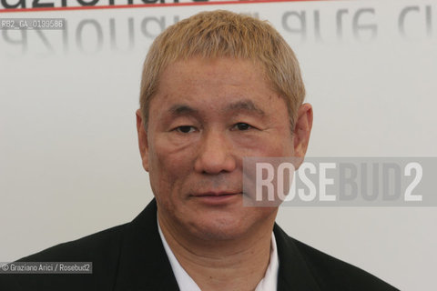 01_09_05 - 62 VENICE FILM FESTIVAL - FILM TAKESHIS - THE DIRECTOR TAKESHI KITANO.©Graziano Arici/Rosebud2