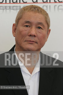 01_09_05 - 62 VENICE FILM FESTIVAL - FILM TAKESHIS - THE DIRECTOR TAKESHI KITANO.©Graziano Arici/Rosebud2