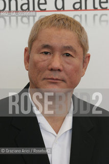 01_09_05 - 62 VENICE FILM FESTIVAL - FILM TAKESHIS - THE DIRECTOR TAKESHI KITANO.©Graziano Arici/Rosebud2
