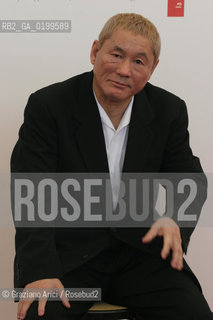 01_09_05 - 62 VENICE FILM FESTIVAL - FILM TAKESHIS - THE DIRECTOR TAKESHI KITANO.©Graziano Arici/Rosebud2