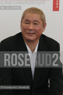 01_09_05 - 62 VENICE FILM FESTIVAL - FILM TAKESHIS - THE DIRECTOR TAKESHI KITANO.©Graziano Arici/Rosebud2
