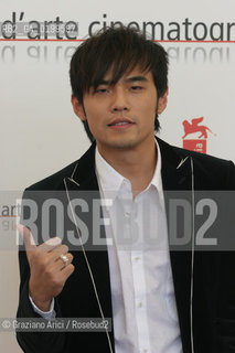 01_09_05 - 62 VENICE FILM FESTIVAL - FILM INITIAL D - THE ACTOR JAY CHOU .©Graziano Arici/Rosebud2