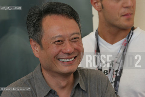 01_09_05 - 62 VENICE FILM FESTIVAL - FILM BROKEBACK MOUNTAIN - THE DIRECTOR ANG LEE..©Graziano Arici/Rosebud2
