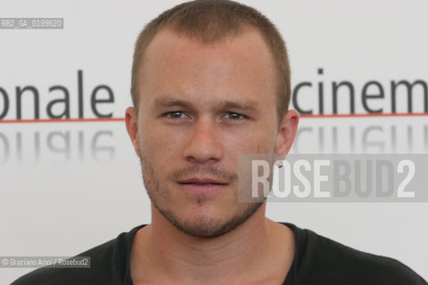 01_09_05 - 62 VENICE FILM FESTIVAL - FILM BROKEBACK MOUNTAIN - THE ACTOR HEATH LEDGER..©Graziano Arici/Rosebud2