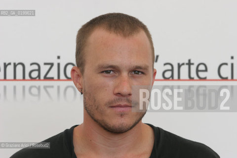 01_09_05 - 62 VENICE FILM FESTIVAL - FILM BROKEBACK MOUNTAIN - THE ACTOR HEATH LEDGER..©Graziano Arici/Rosebud2