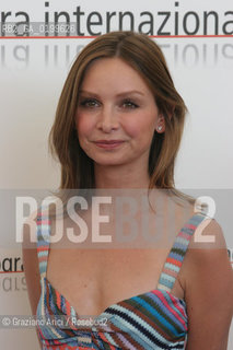 02_09_05 - 62 VENICE FILM FESTIVAL - FILM FRAGILE - THE ACTRESS CALISTA FLOCKHART.©Graziano Arici/Rosebud2