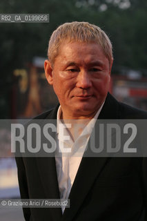 02_09_05 - 62 VENICE FILM FESTIVAL - FILM TAKESHIS - PREMIERE/REDCARPET - THE DIRECTOR TAKESHI KITANO.©Graziano Arici/Rosebud2
