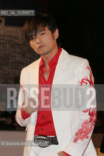 02_09_05 - 62 VENICE FILM FESTIVAL - FILM INITIAL D - PREMIERE/REDCARPET - .THE ACTOR JAY CHOU .©Graziano Arici/Rosebud2